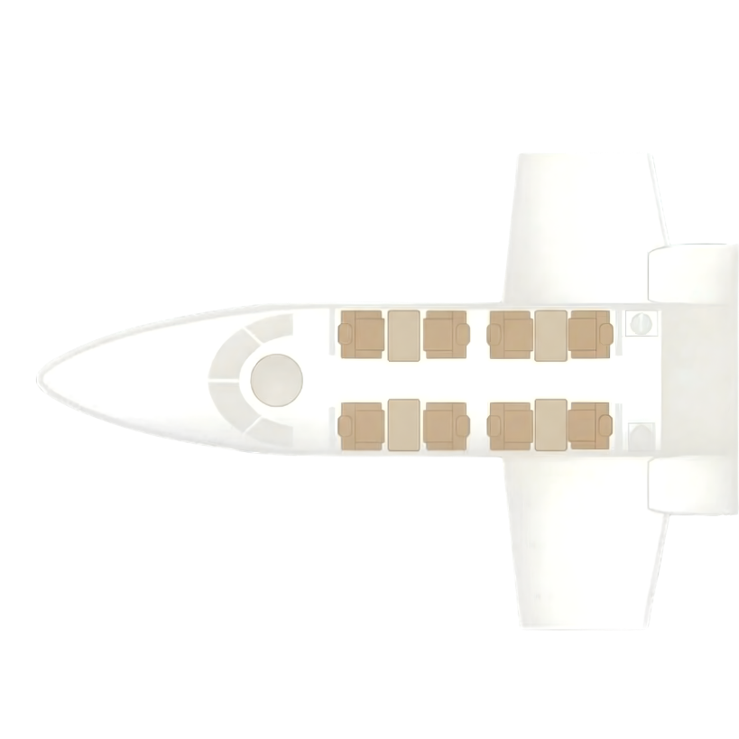 LEARJET INTERIOR Y EXTERIOR